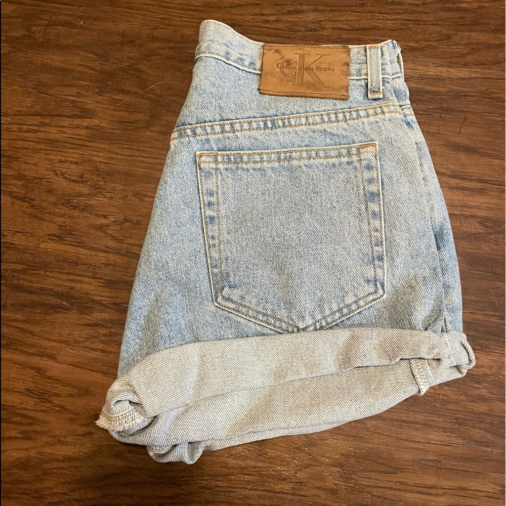 Vintage Calvin Klein Jean Shorts.